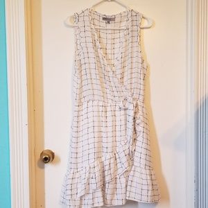 Wrap mini dress
